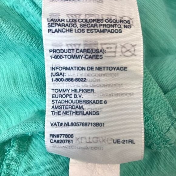 Tommy Hilfiger Liz Claiborne Bundle Pink Long Sleeve Green Short Sleeve Tops XL - Picture 5 of 8